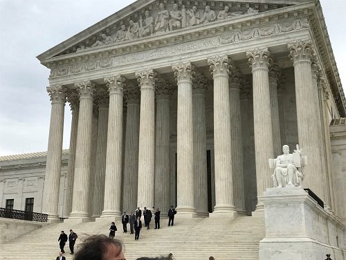 The Steps of the Supreme Court
